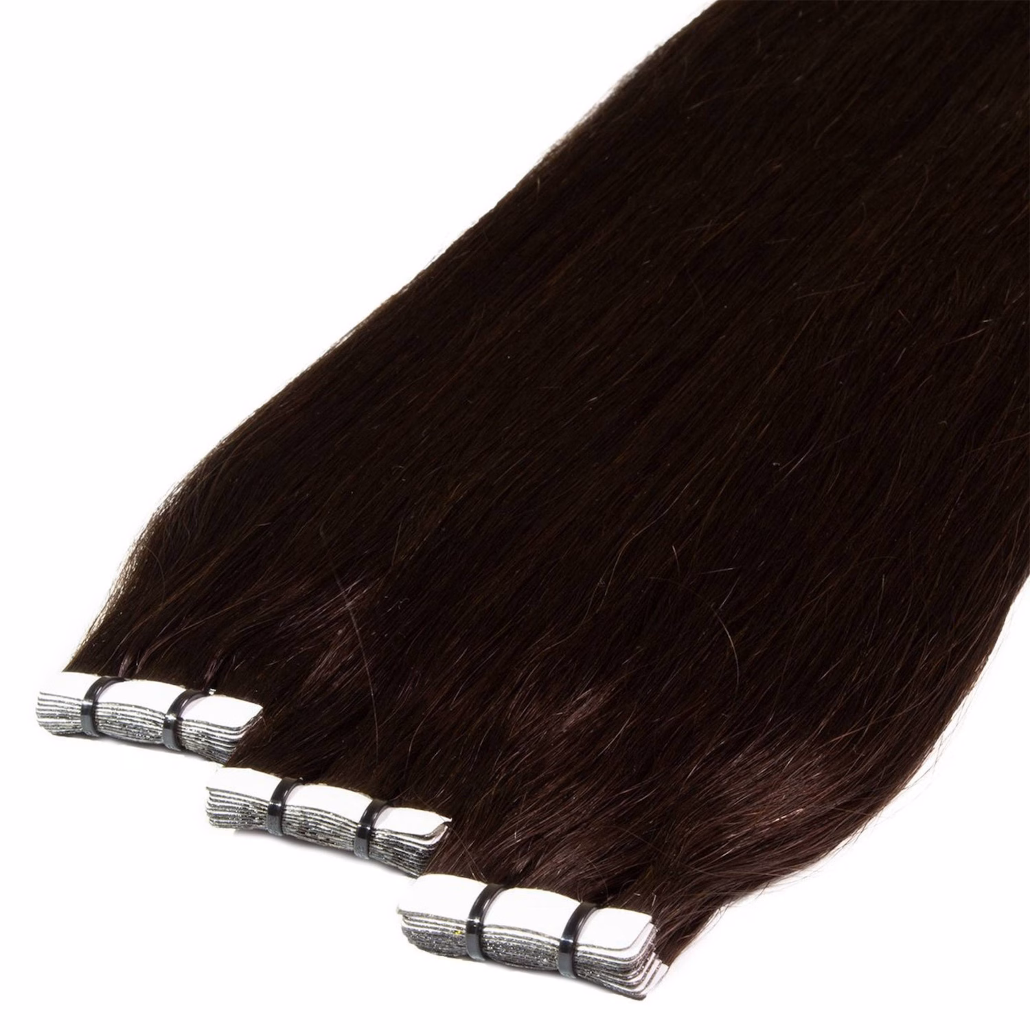 Tape Extensions Premium Echthaar #5/0 mittelbraun