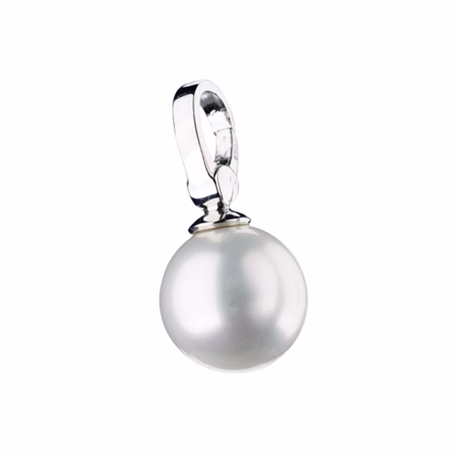 Charm Muschelkernperle, Silber 925