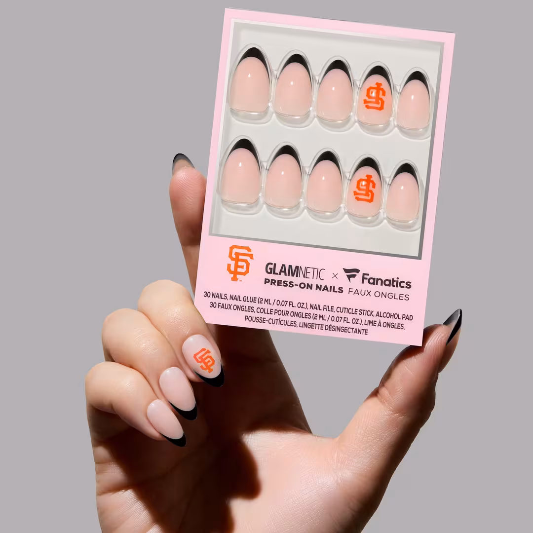 Glamnetic x Fanatics Nail  San Francisco Giants Press-On Nails
