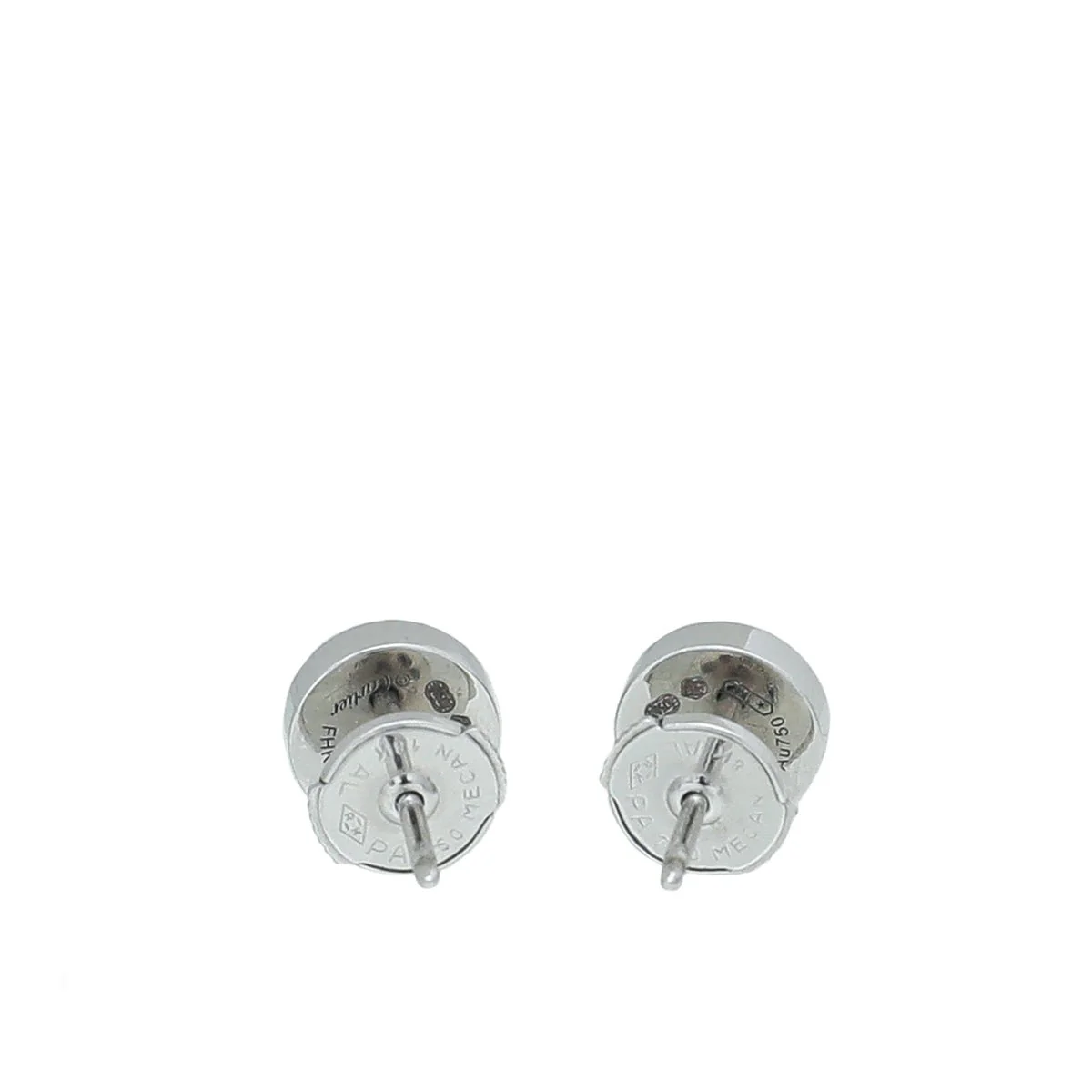 Cartier 18K White Gold Love Earrings