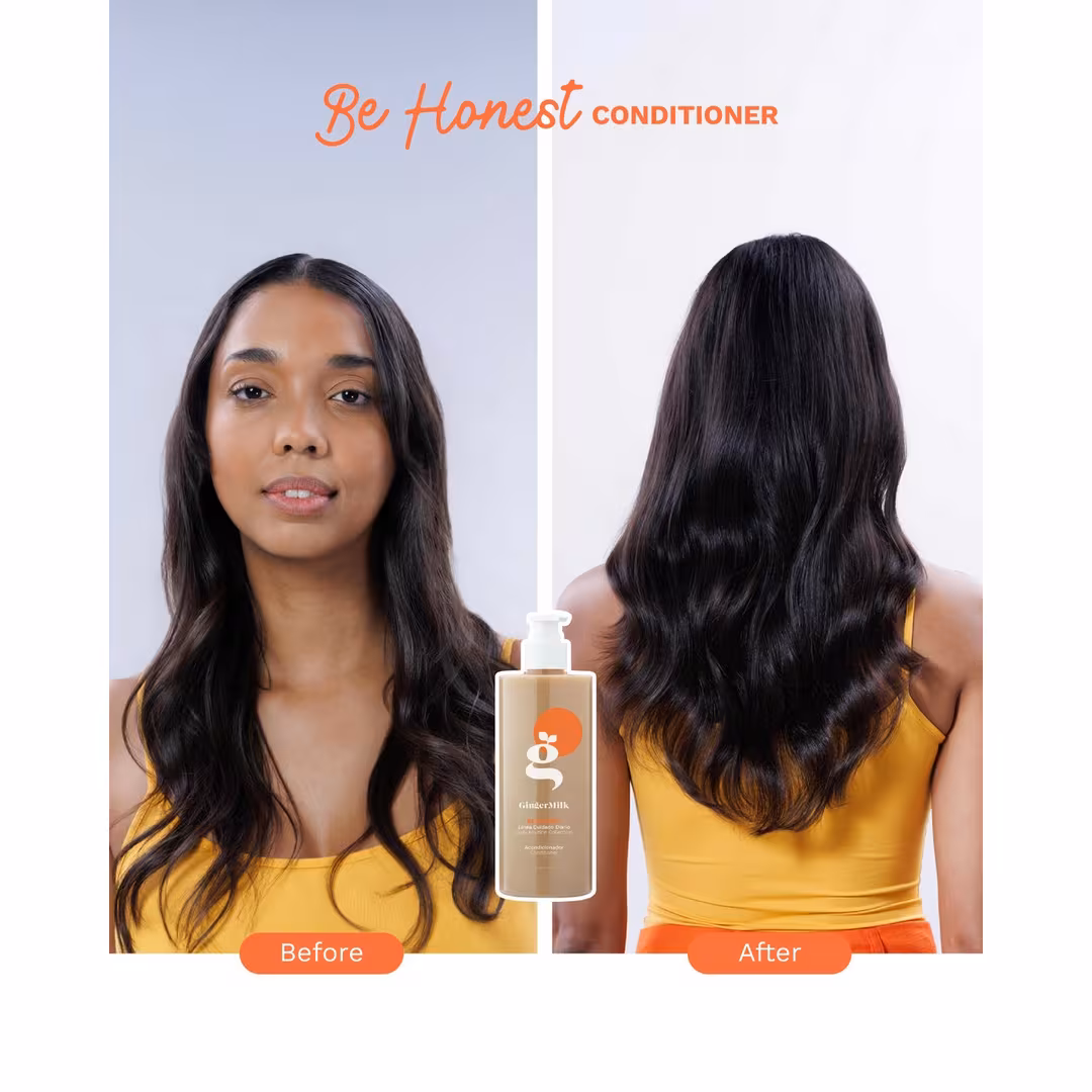 Ginger Milk  Lightweight Conditioner for Normal to Oily Scalp with Rosemary & Pro-Vitamin B5