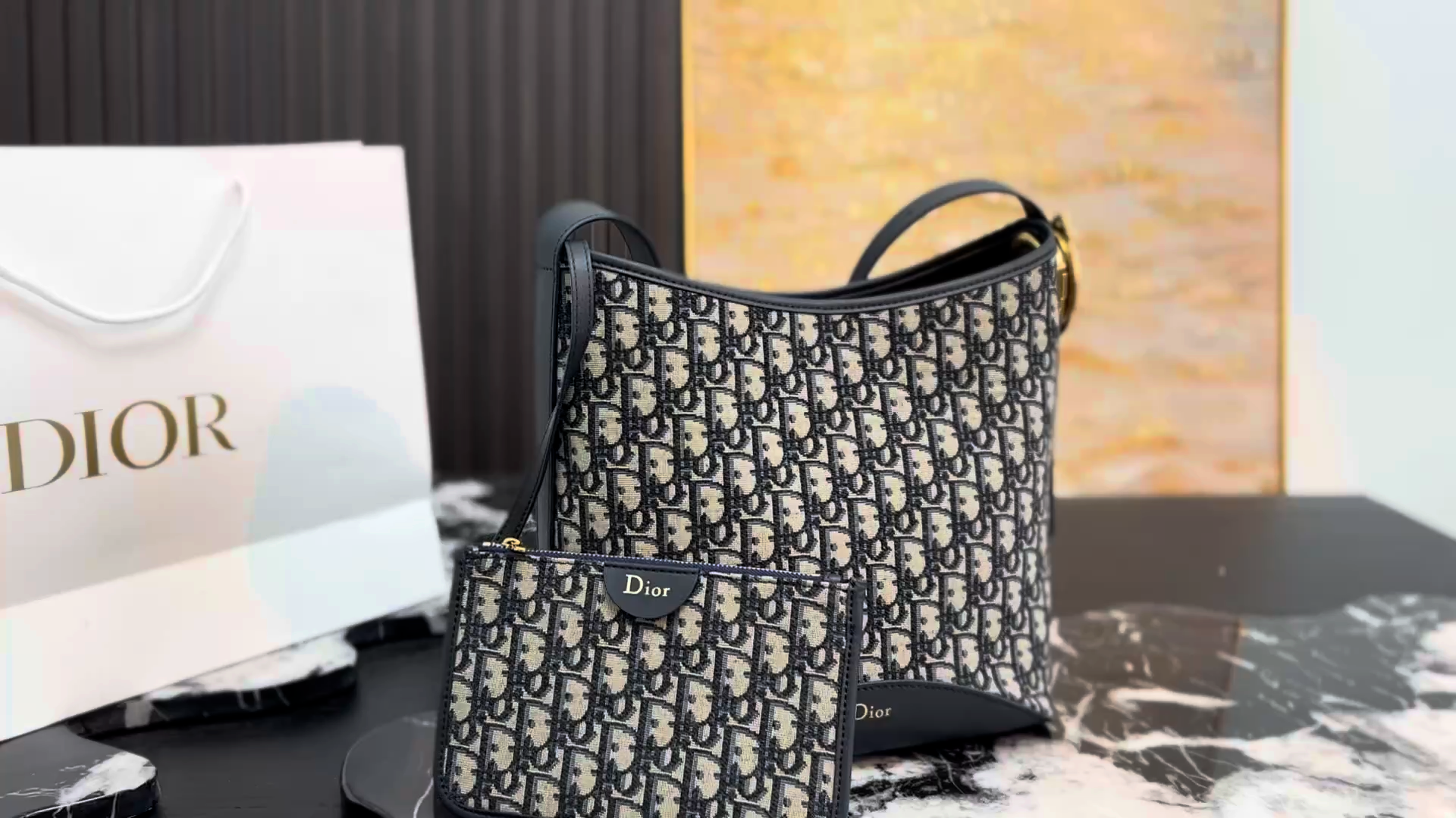 Dior Médaillon Medium Bucket Bag