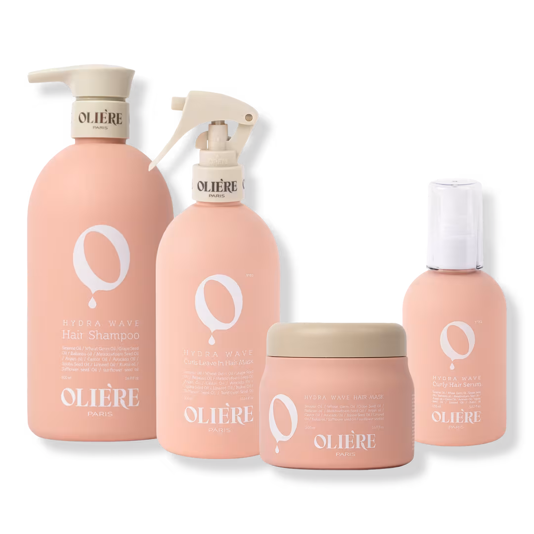 Oliere Paris  Hydra Wave Curl-Defining Hydrating Frizz-Control Hair Care Set