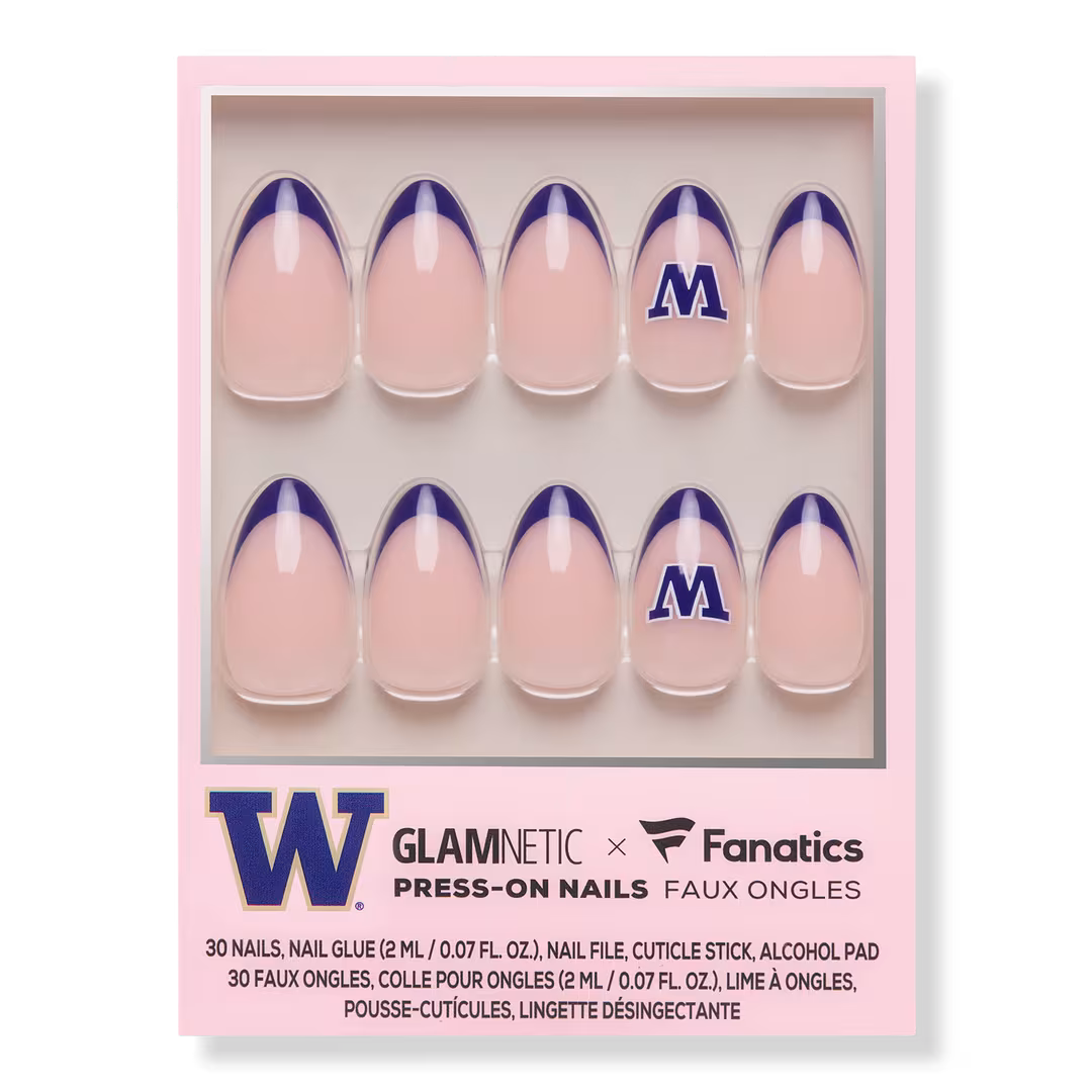 Glamnetic x Fanatics Nail  Washington Huskies Press-On Nails