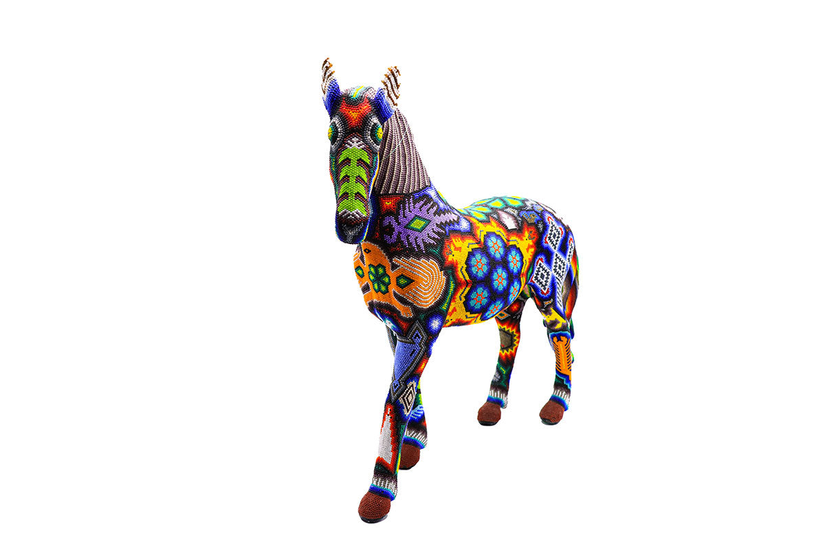 Caballo - Obra de Arte Huichol