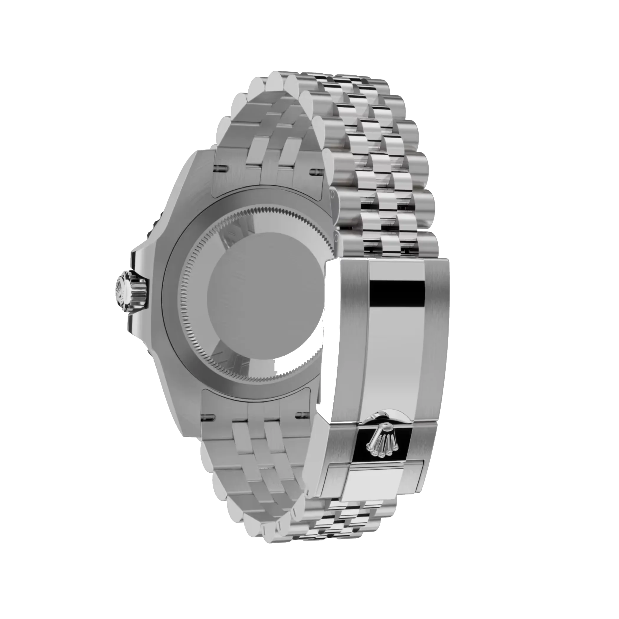 Rolex GMT-Master II: Oystersteel, black dial, Jubilee bracelet, m126710blro-0001