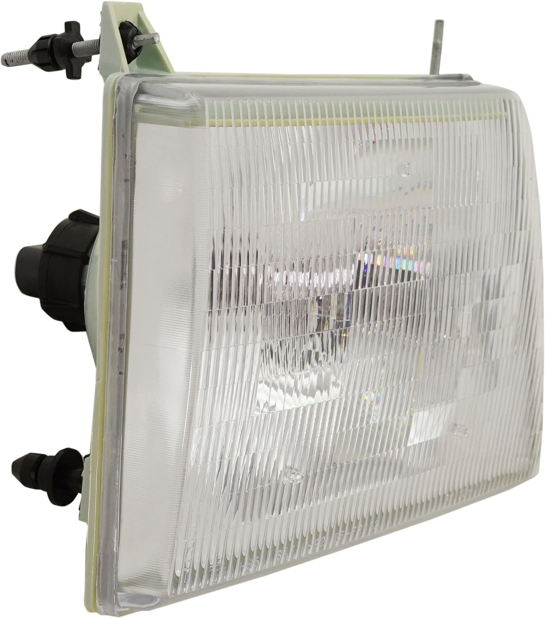 Headlight Compatible With 1999-2002 Ford E-450 Econoline Super Duty 1999-2007 E-350 Right Passenger Halogen With bulb(s)