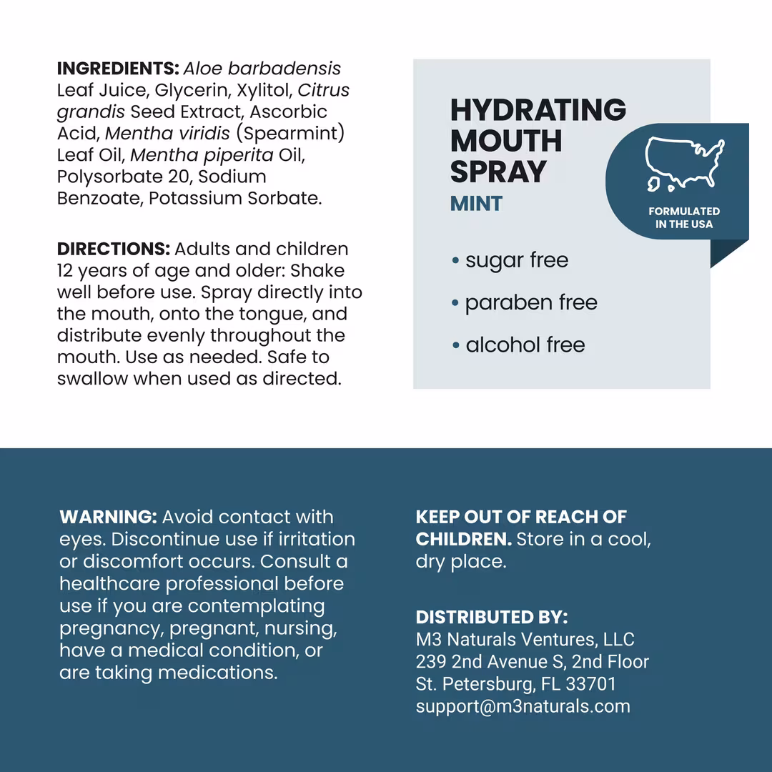 M3  Hydrating Mouth Spray