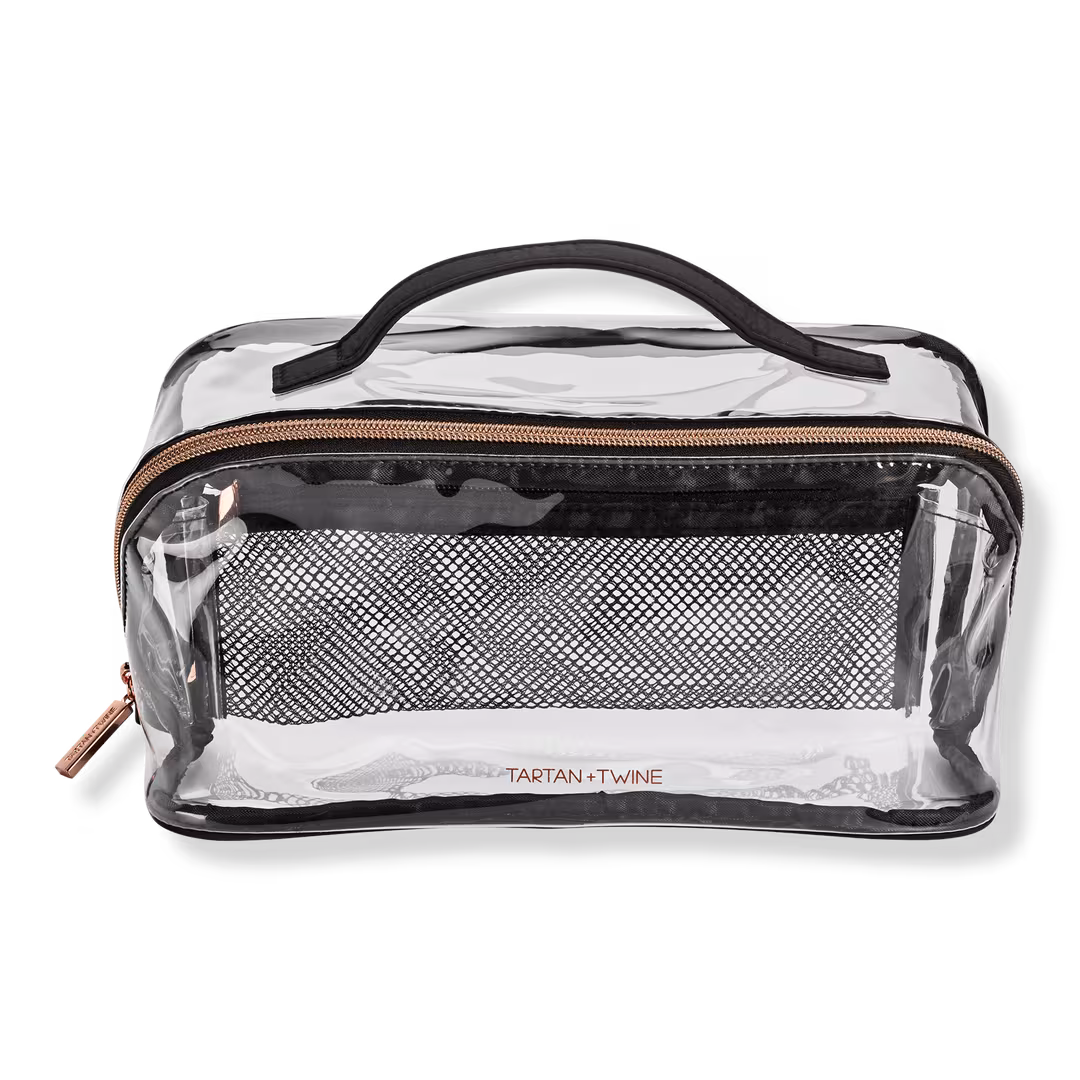 Tartan + Twine  Clear Zip Cube Organizer