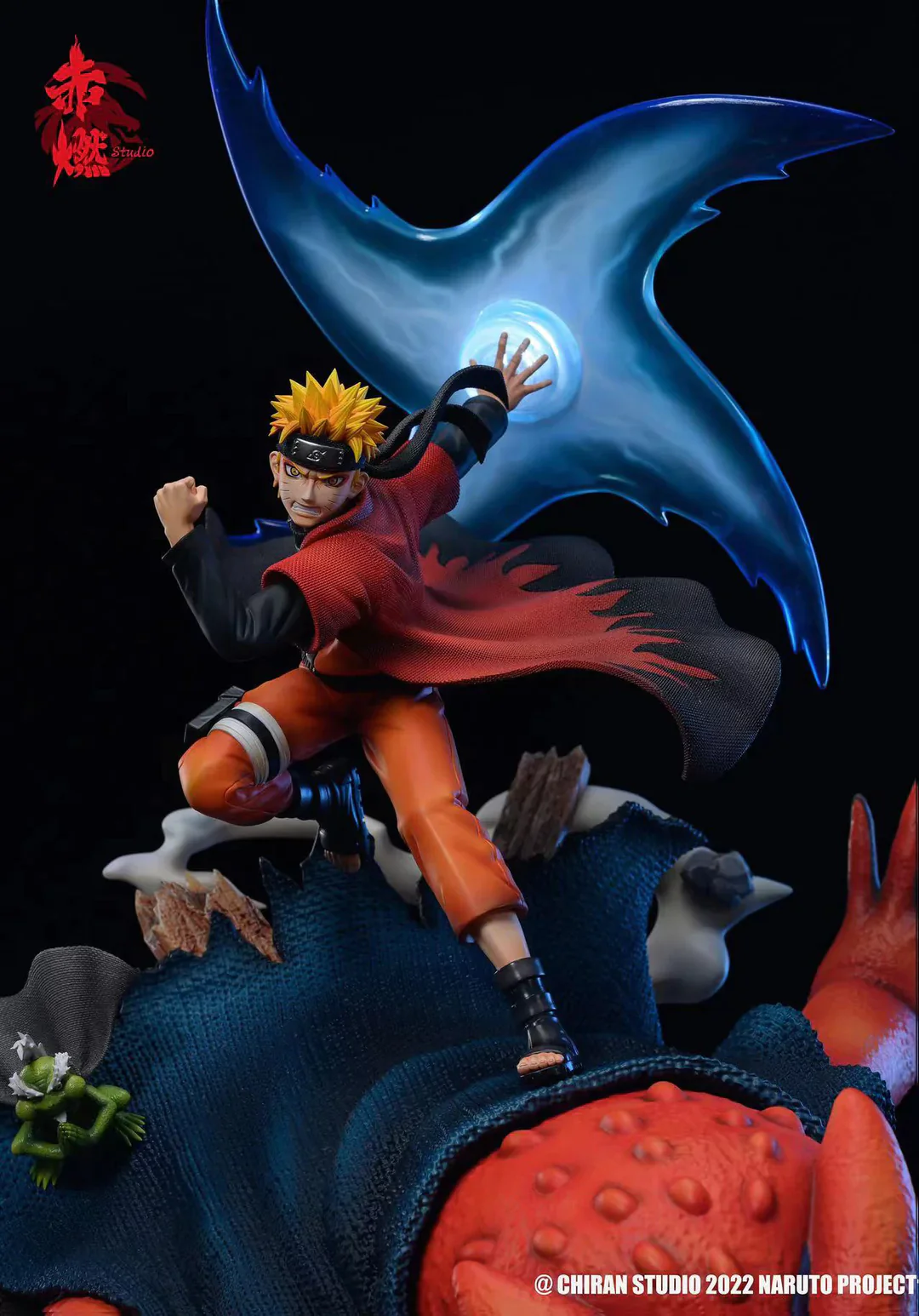 Naruto - Famous Scene Naruto Uzumaki Back From Mount Myōboku by ChiRan Studio