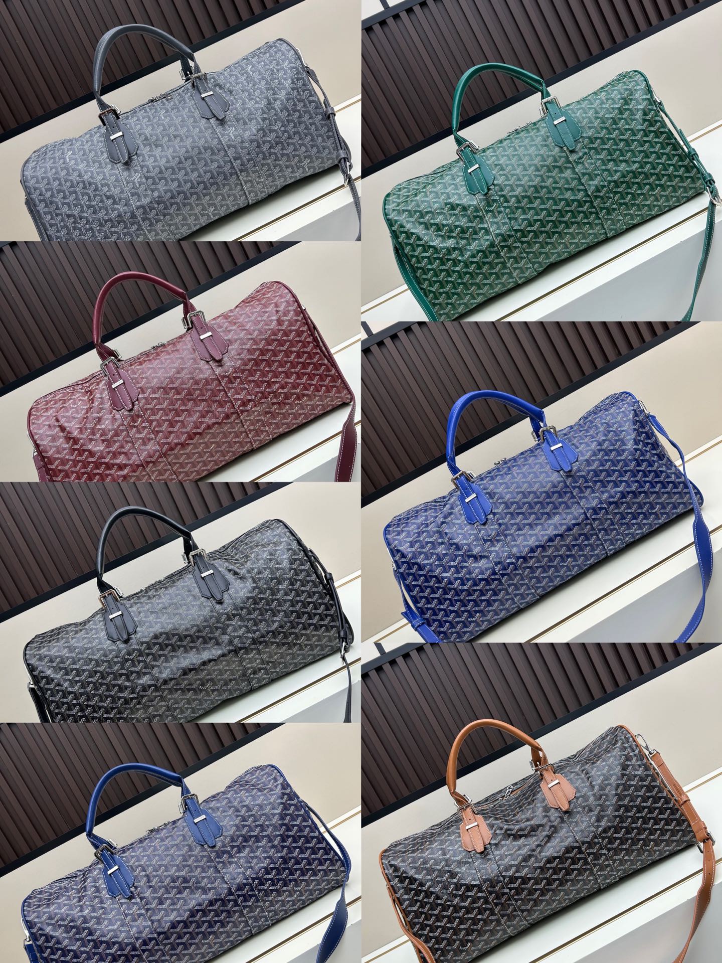 Goyard Boston 50 Travel Bag