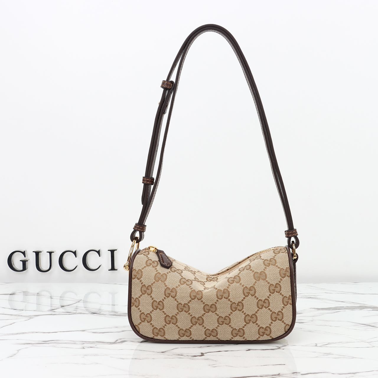 Gucci Half Horsebit Mini Underarm Baguette bag