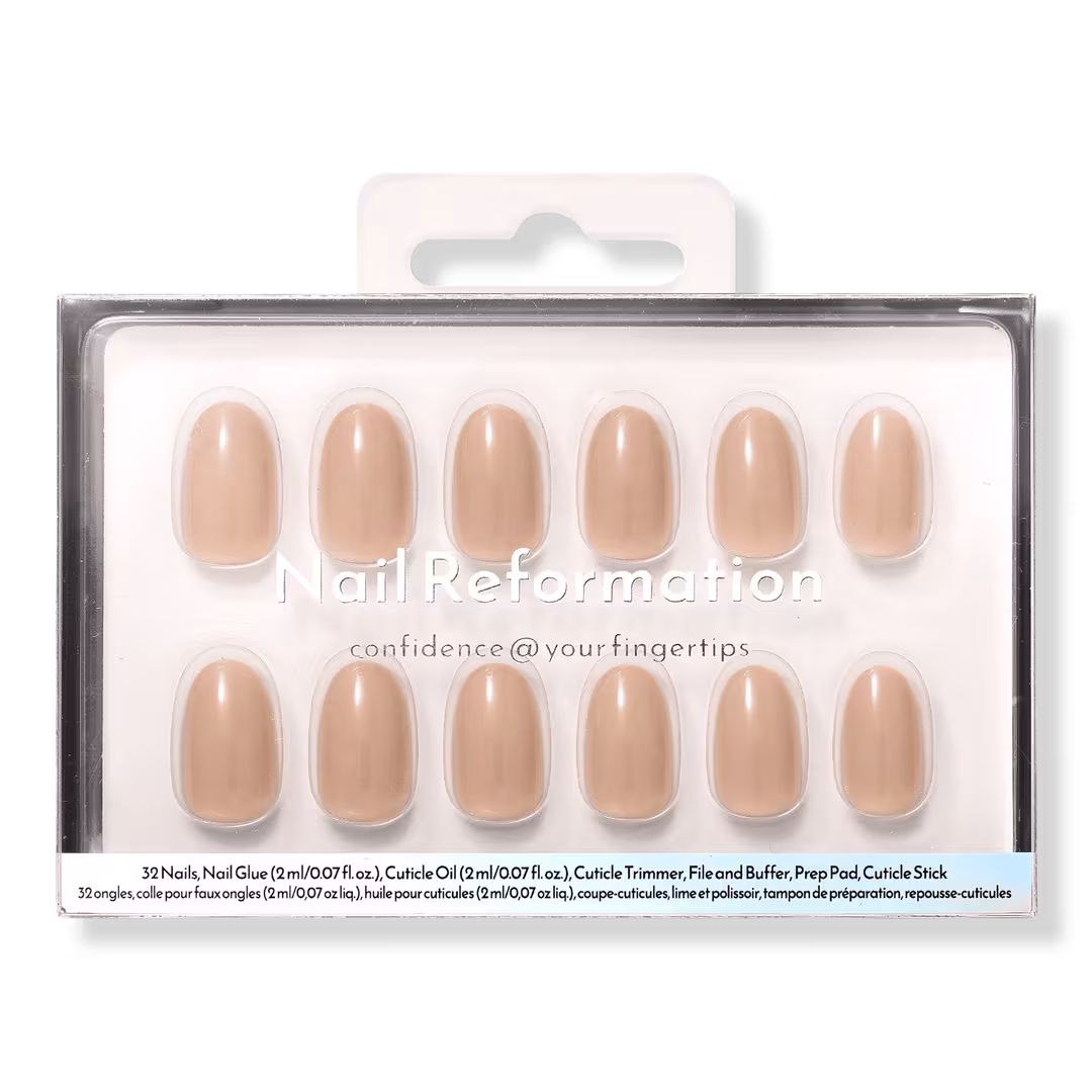 Nail Reformation  Thunder Gray Press On Nails