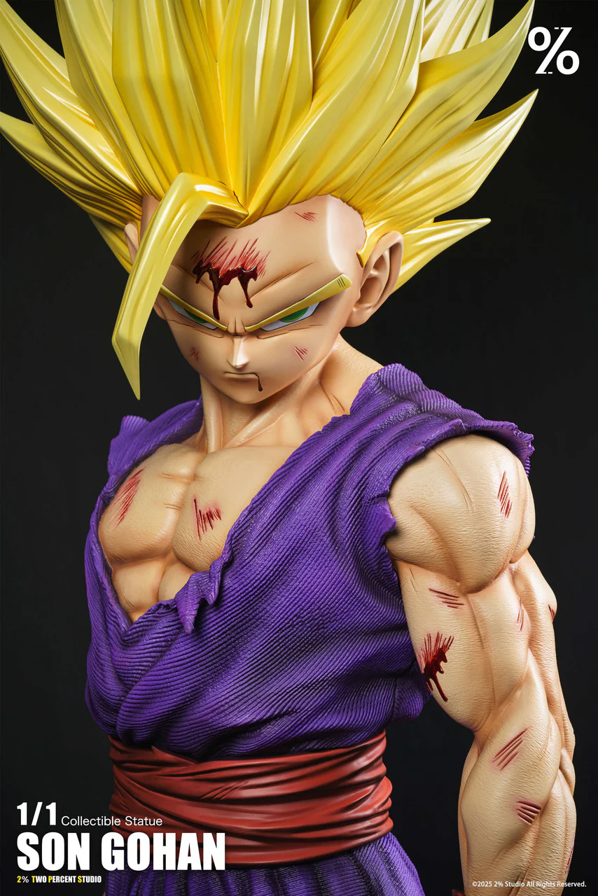 Dragon Ball - Son Gohan | 1:1 Resin Statue | by 2% Studio