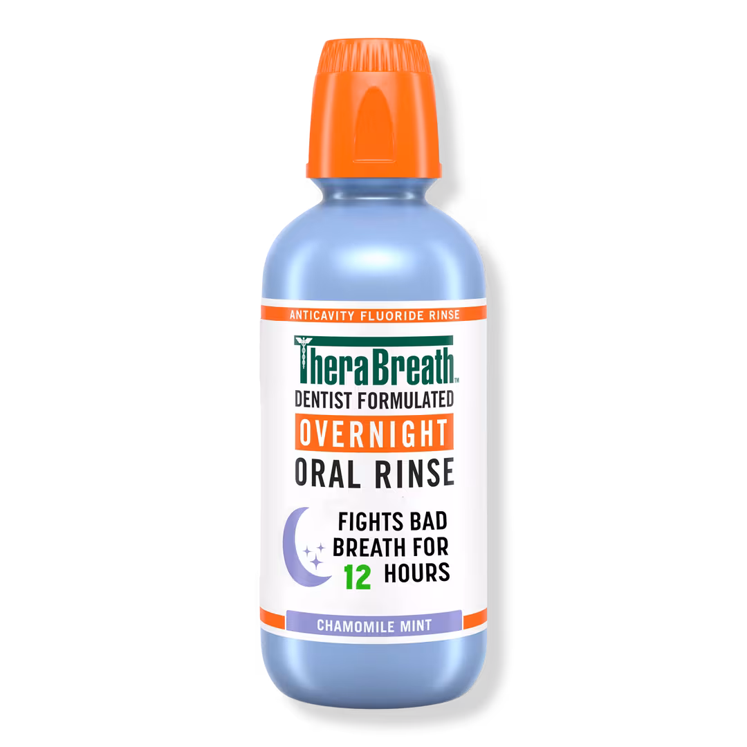 TheraBreath  Overnight Mouthwash, Chamomile Mint