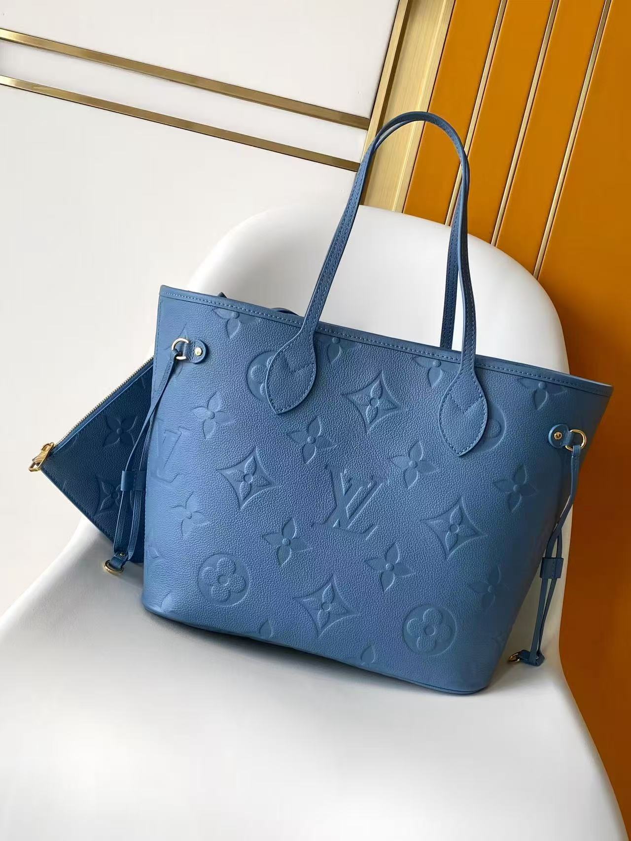 [10A] LV Neverfull MM Mid  Tote  Bag