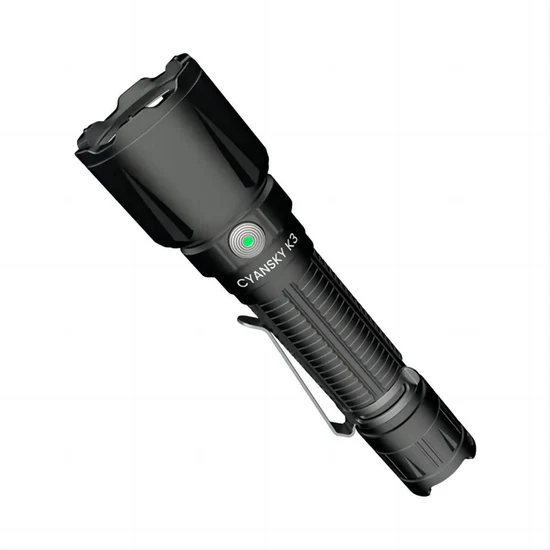Cyansky K3 V2.0 2000 Lumen Tactical Flashlight