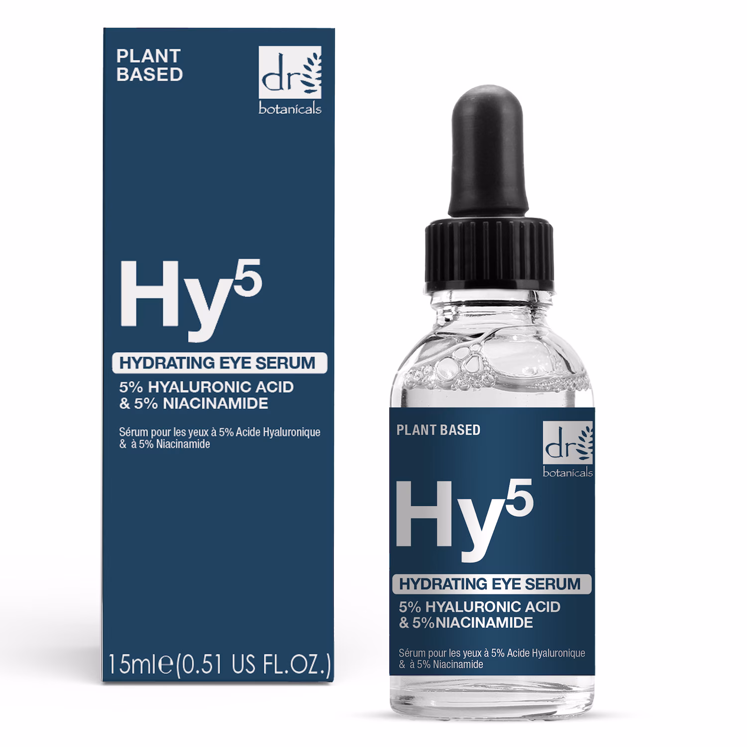 Feuchtigkeitsspendendes Augenserum mit 5% Hyaluronsäure und 5% Niacinamid
