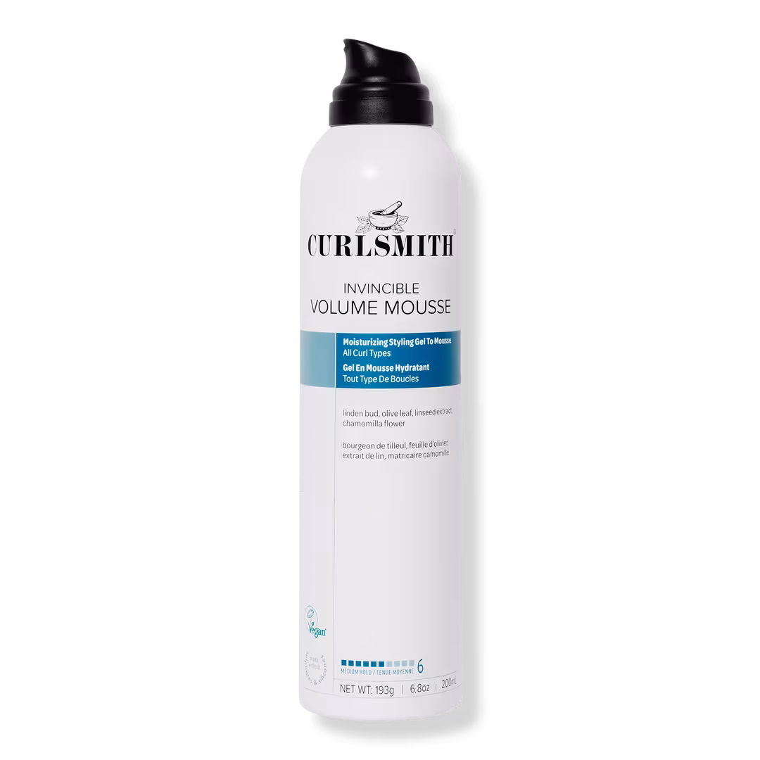 Curlsmith  Invincible Volume Moisturizing Gel to Mousse Styling Foam