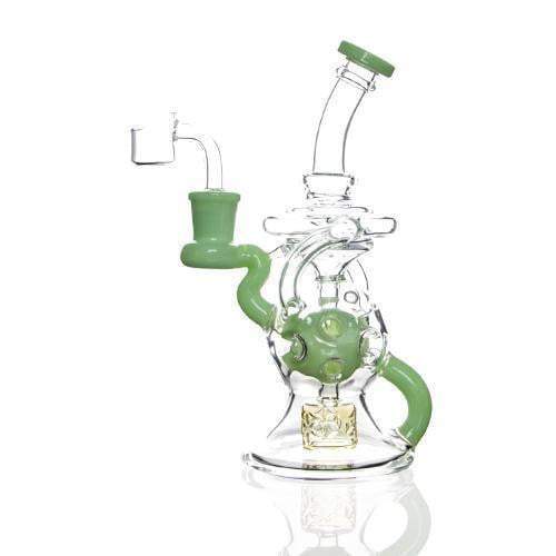 8 Inch 3 Fumed Dab Rig SOL EXO FTK F14.5mm