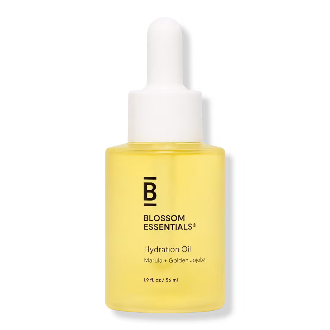 Blossom Essentials  Hydration Oil - Lightweight Antioxidant Face, Body & Hair Oil with Squalane