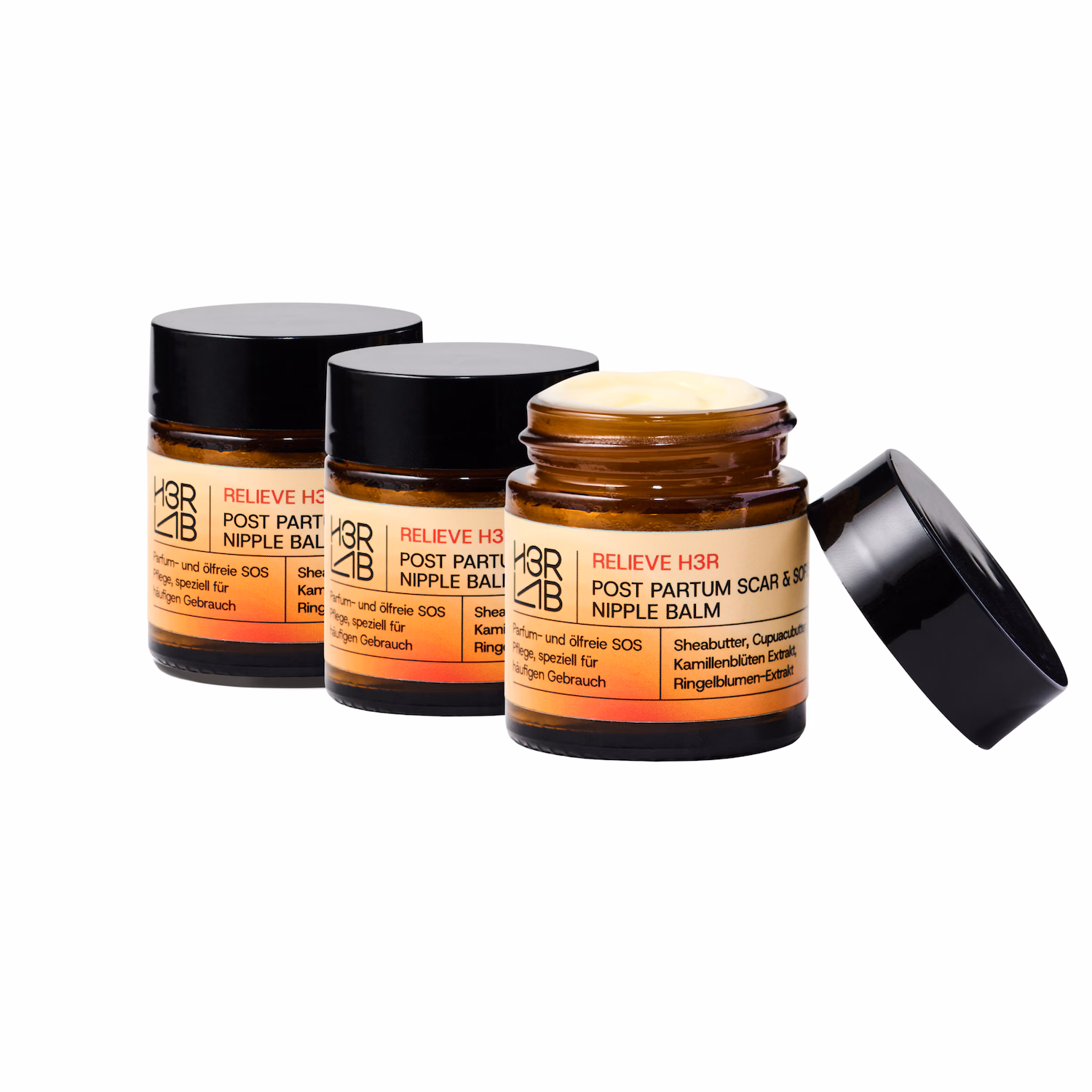 Post Partum Narben- & SOS Brustwarzensalbe – Shea Butter, Cupuaçu & Calendula