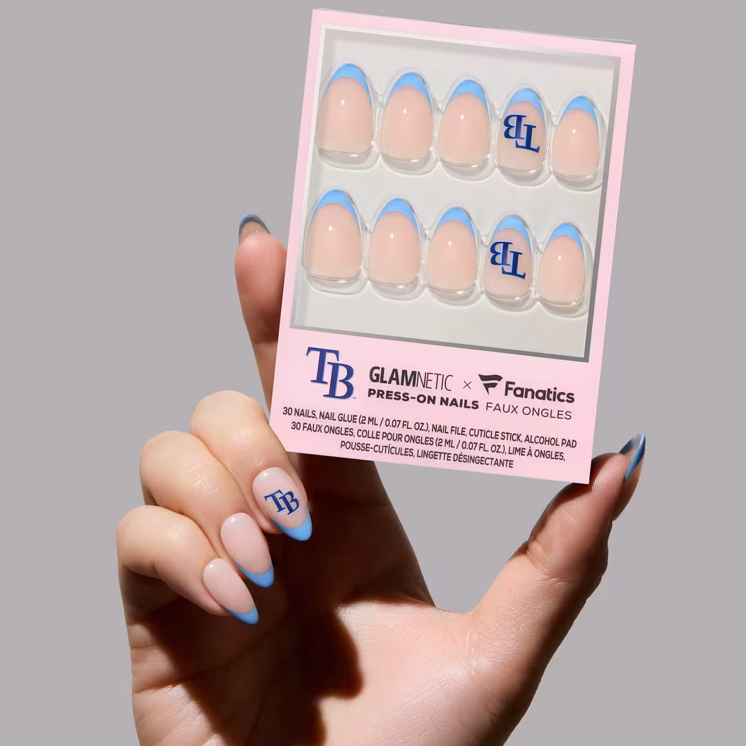 Glamnetic x Fanatics Nail  Tampa Bay Rays Press-On Nails