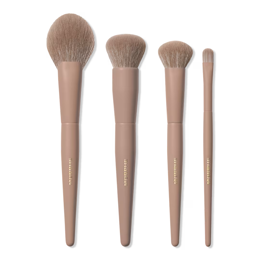 Morphe  Iced Mocha 4-Piece Face Brush Set