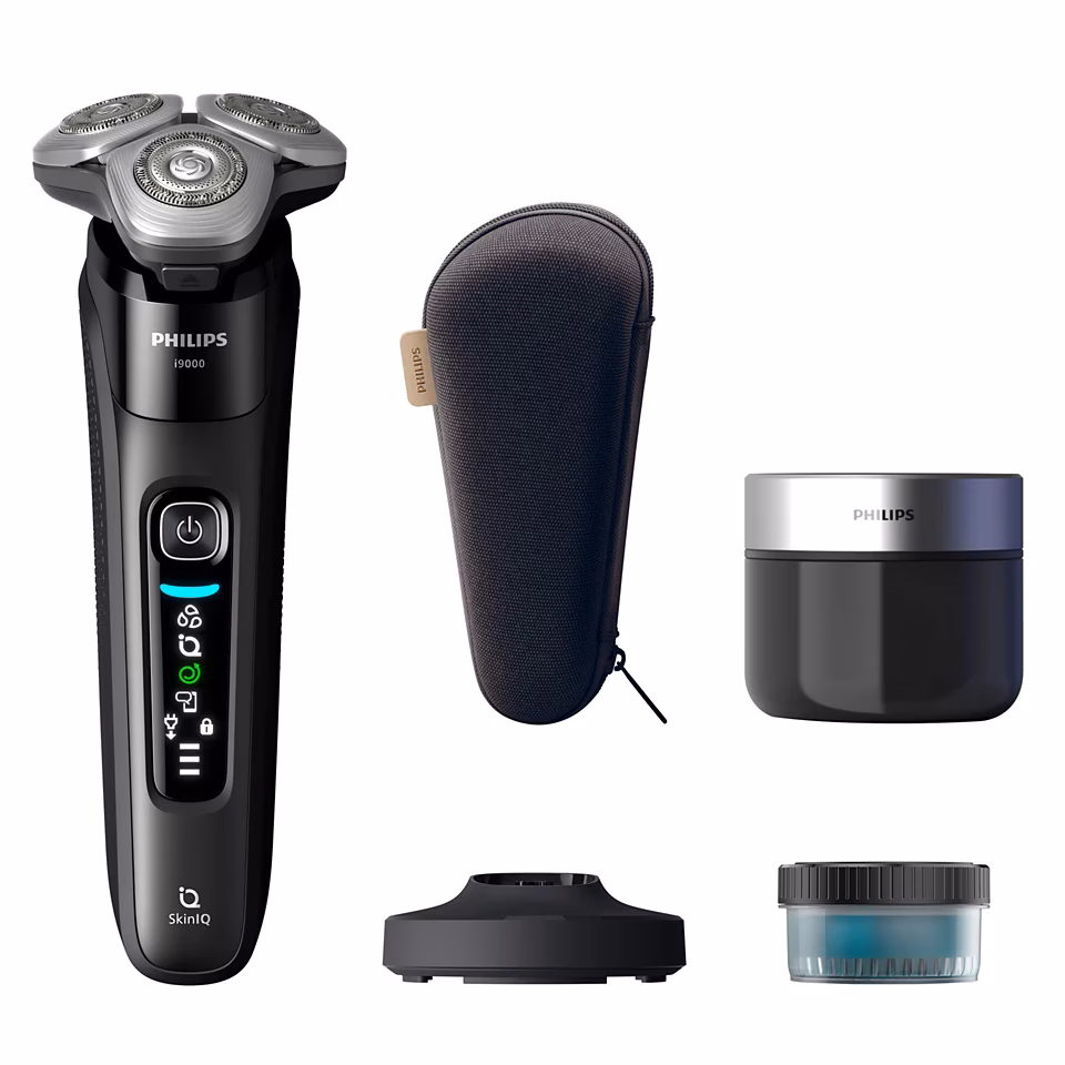 X9000/30 i9000 Herrenrasierer - Nass- & Trockenrasierer mit SkinIQ