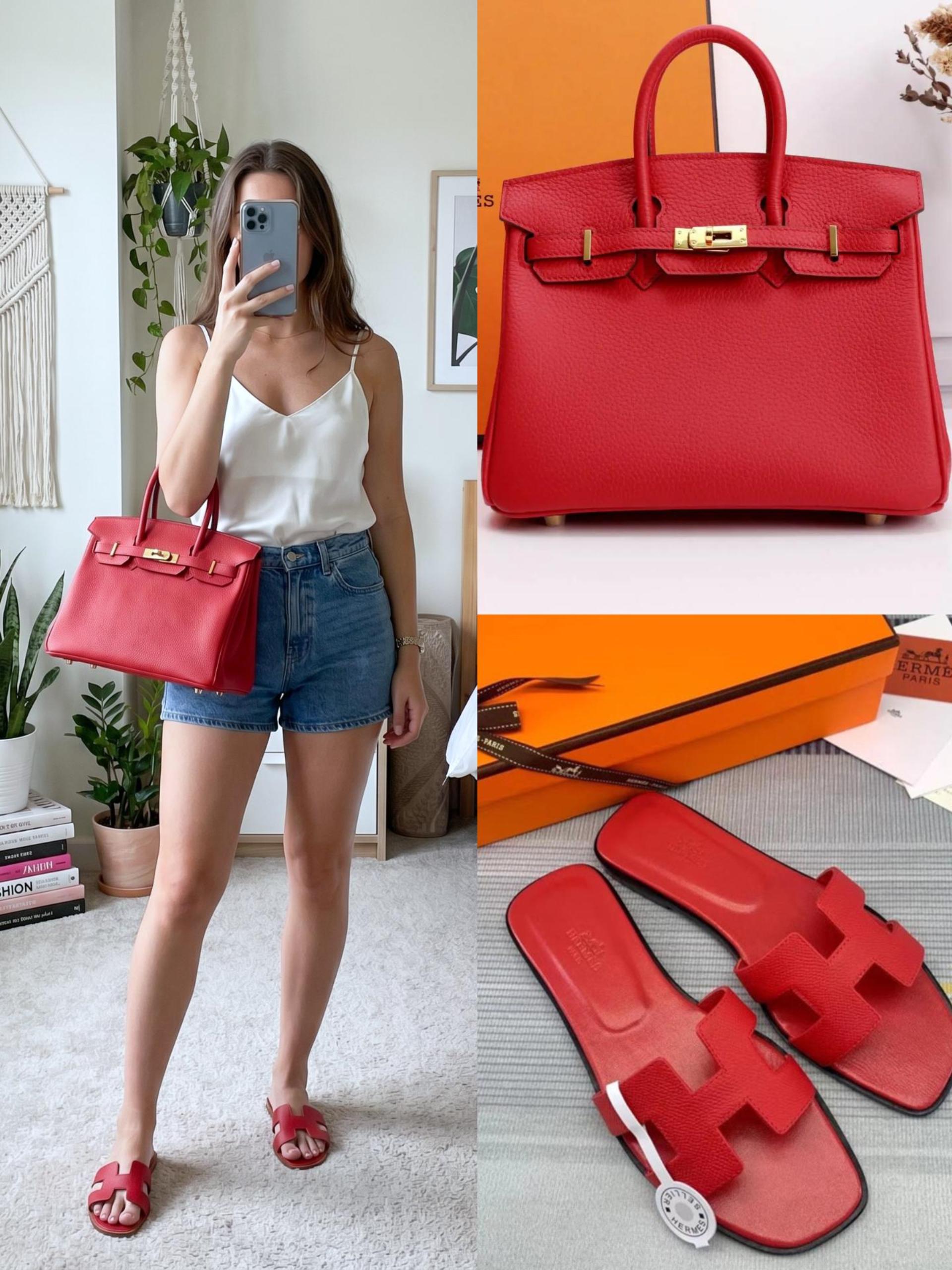 Hermès Shoes & Bag Set