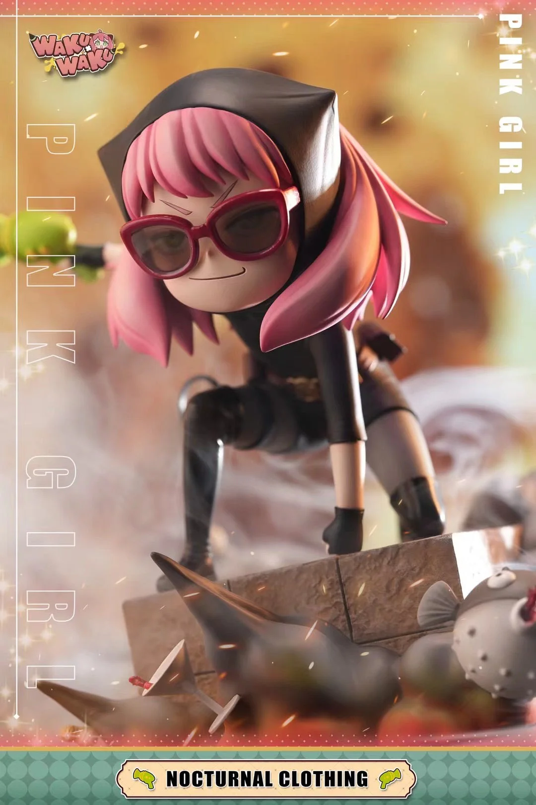 WakuWaku Studio - Anya in Nocturnal Clothing | 夜行衣阿尼亚