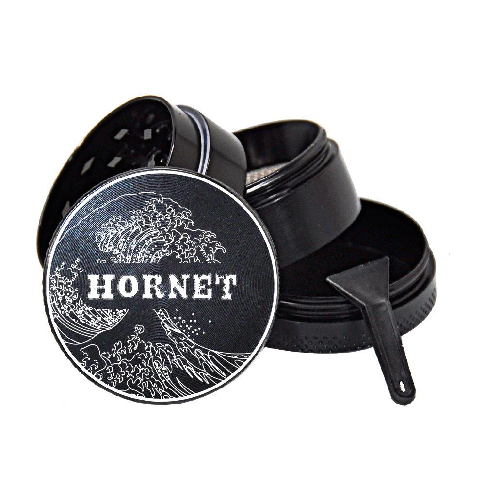 Zinc Alloy Black 4 Layer Weed Grinder