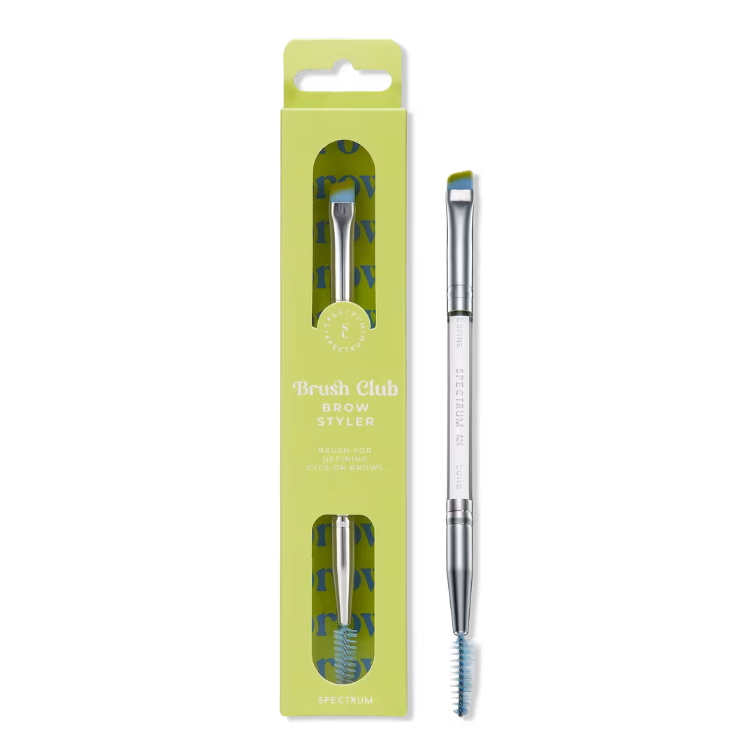 Spectrum  Brush Club Brow Styler Dual-Ended Brush