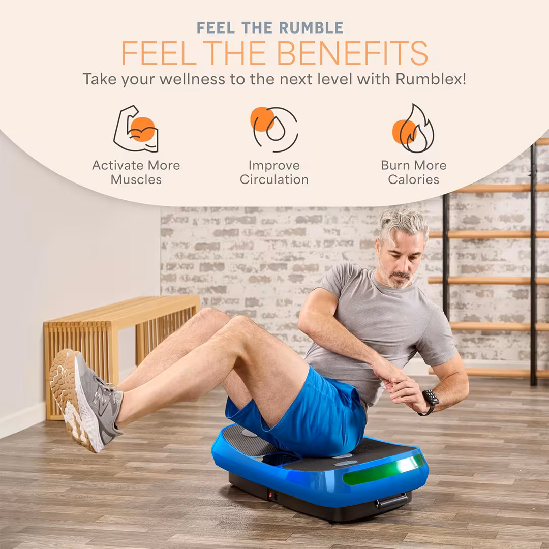 Lifepro  Rumblex 4D Vibration Plate Machine with Triple Motors