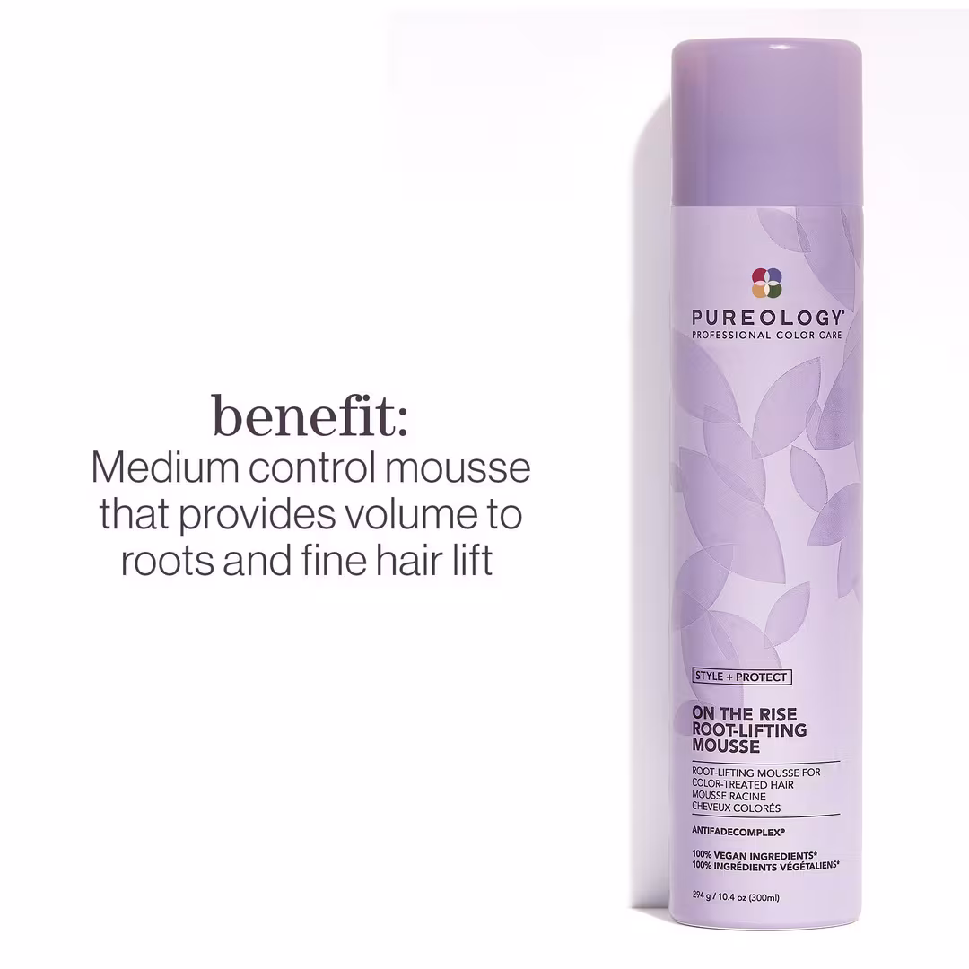 Pureology  Style + Protect On the Rise Root Lifting Mousse