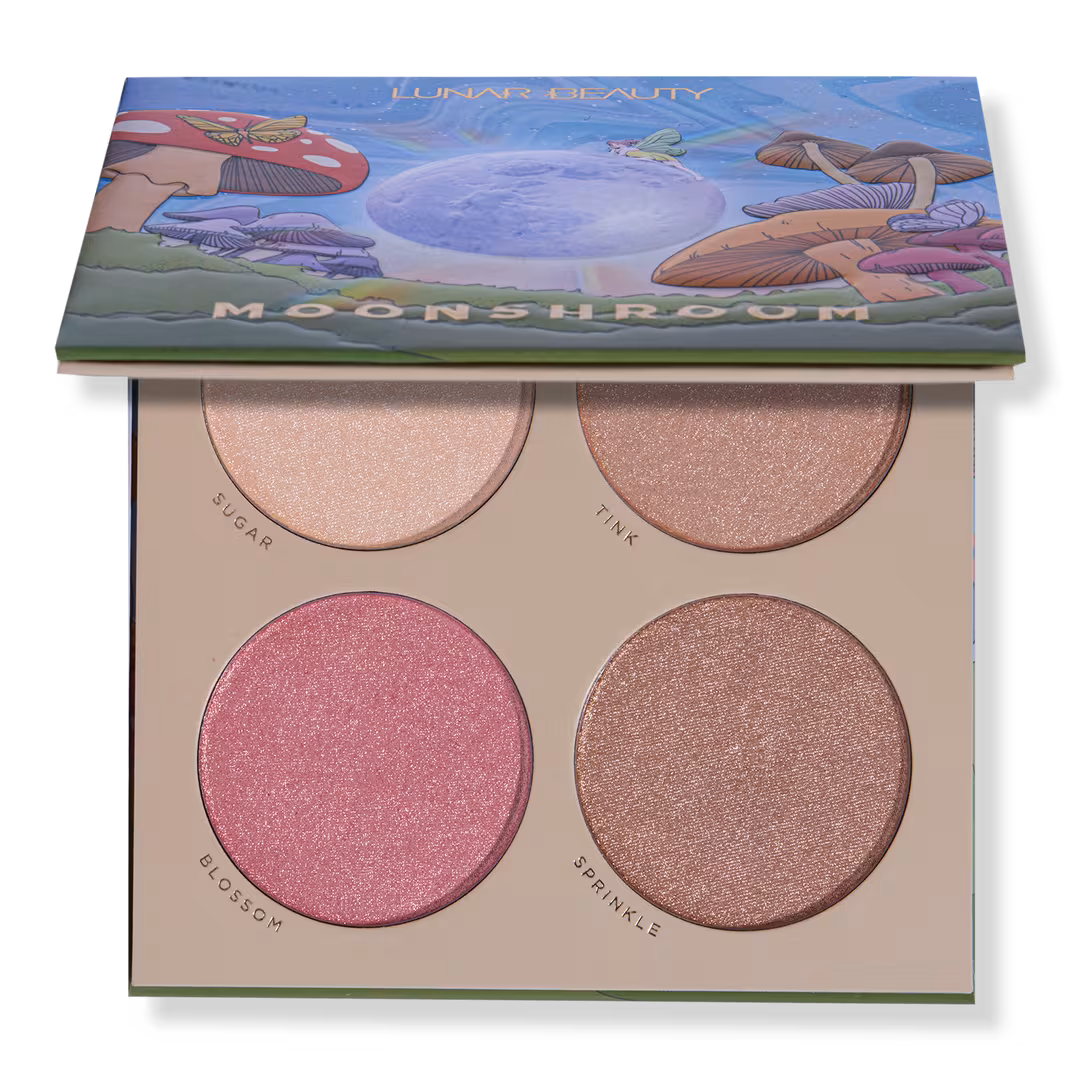 Lunar Beauty  Moonshroom Highlighter Palette