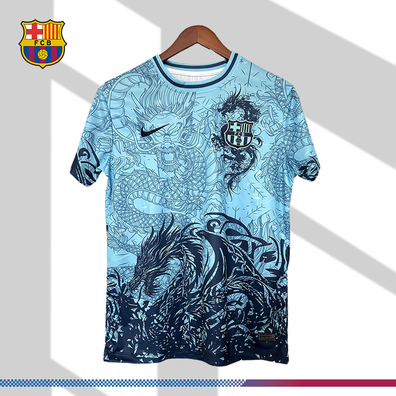 2025/2026 Barcelona Pre-match Football Jersey (Fan Edition)