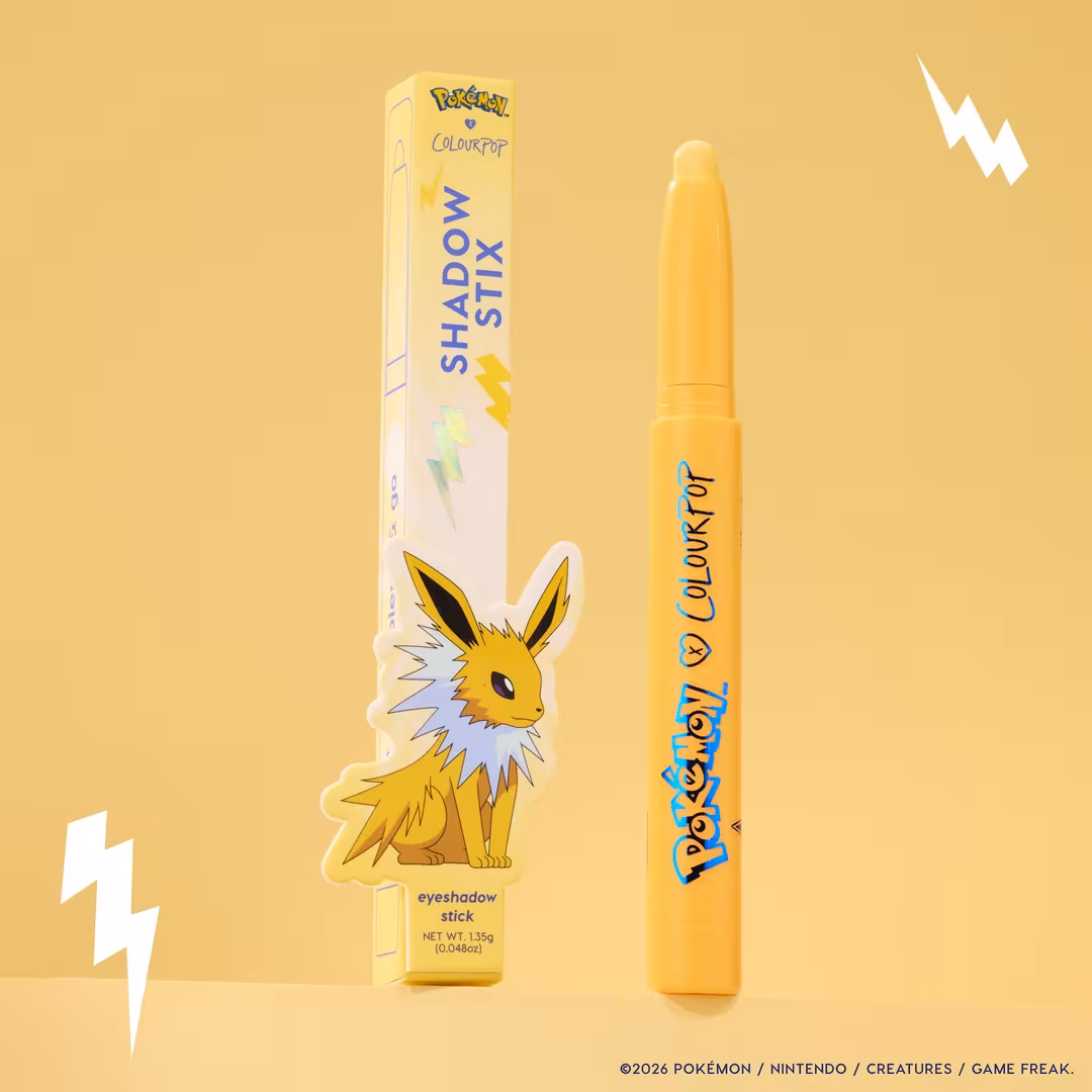 ColourPop  ColourPop X Pokémon Multichrome Shadow Stix Jolteon