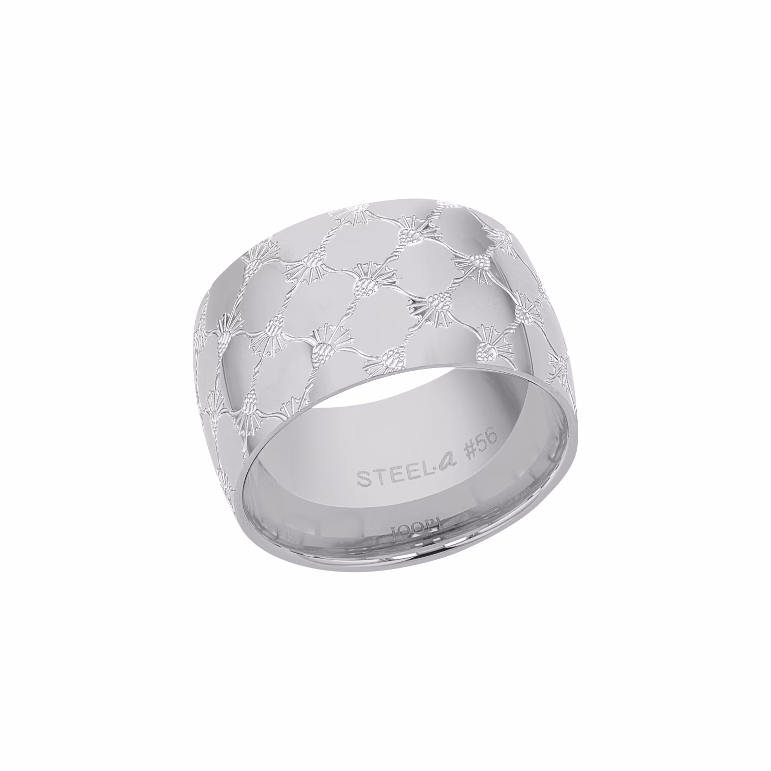 Herrenring Edelstahl