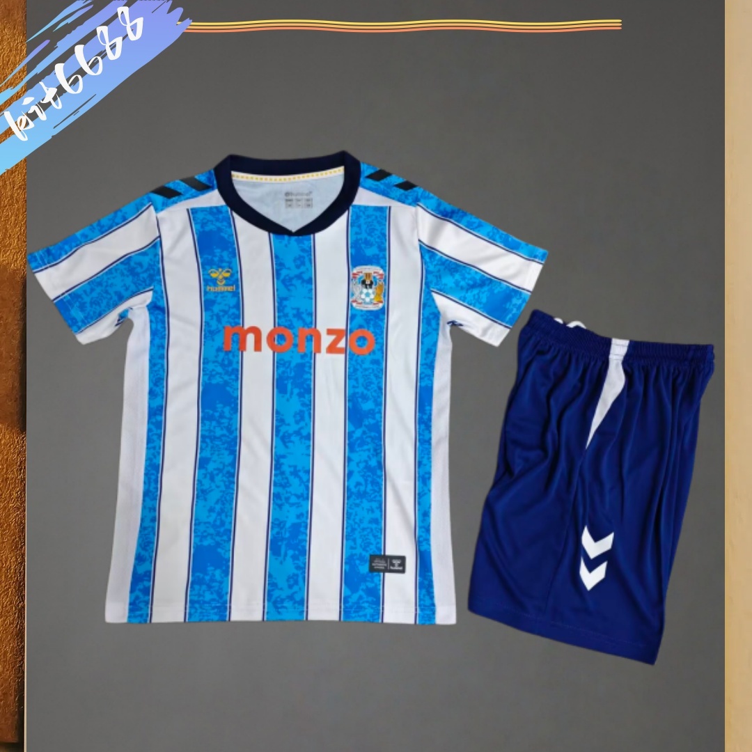2026/2027 Coventry home  Football Shirt ( Kids Kit socks )