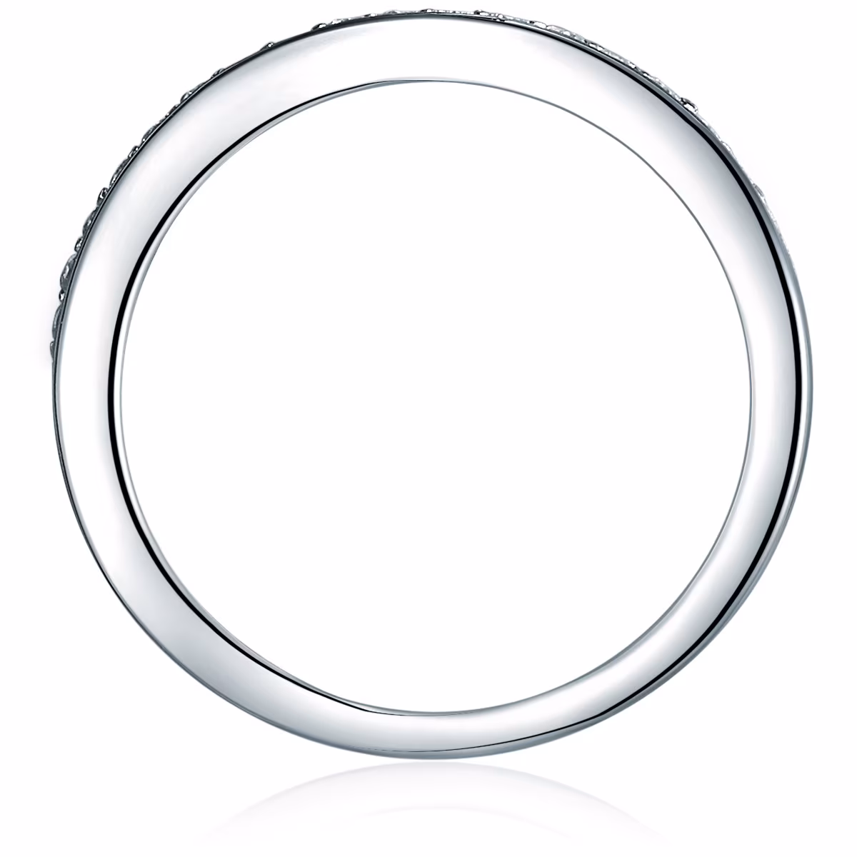 Ring Sterling Silber Zirkonia in Silber
