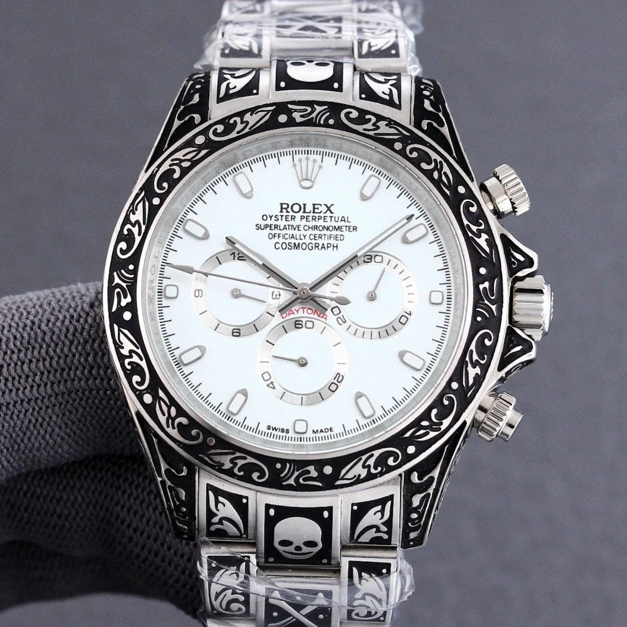 Rolex Watch DAYTONA 40 HAND ENGRAVED RARE Watch