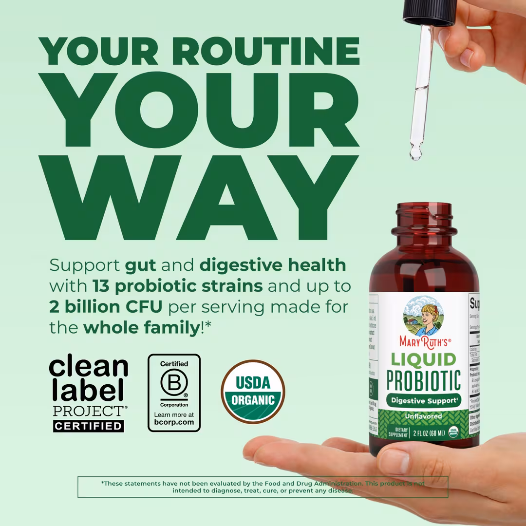 MaryRuth's  Organic Liquid Probiotic Unflavored