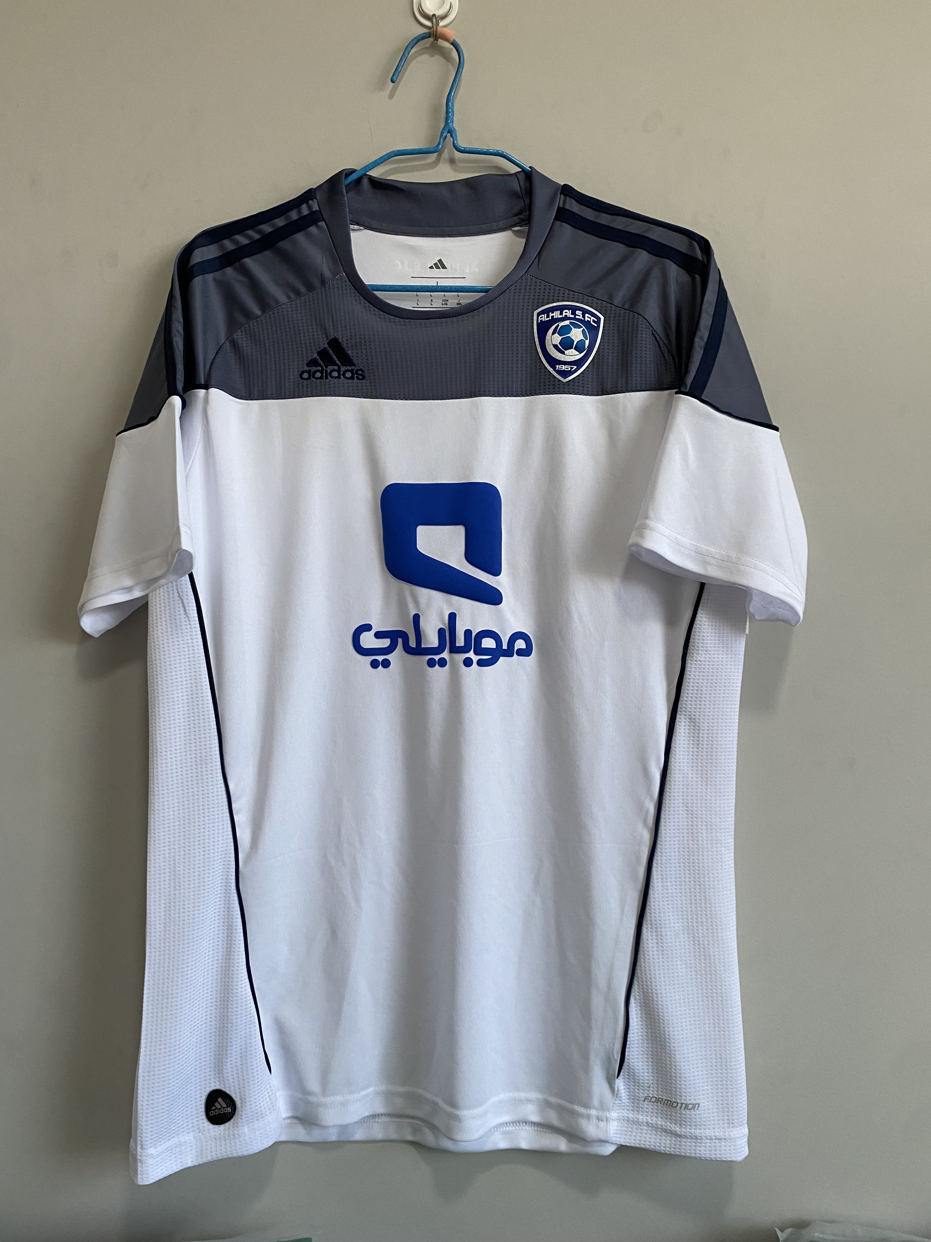 Al hilal 2010/2011 Away Soccer Jersey
