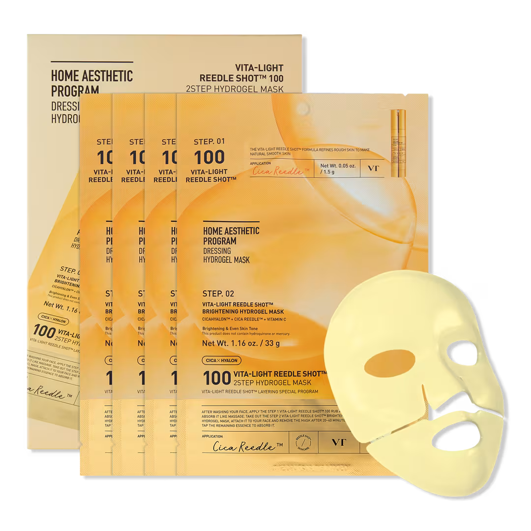 VT Cosmetics  Vita-Light Reedle Shot 100 2-Step Hydrogel Mask