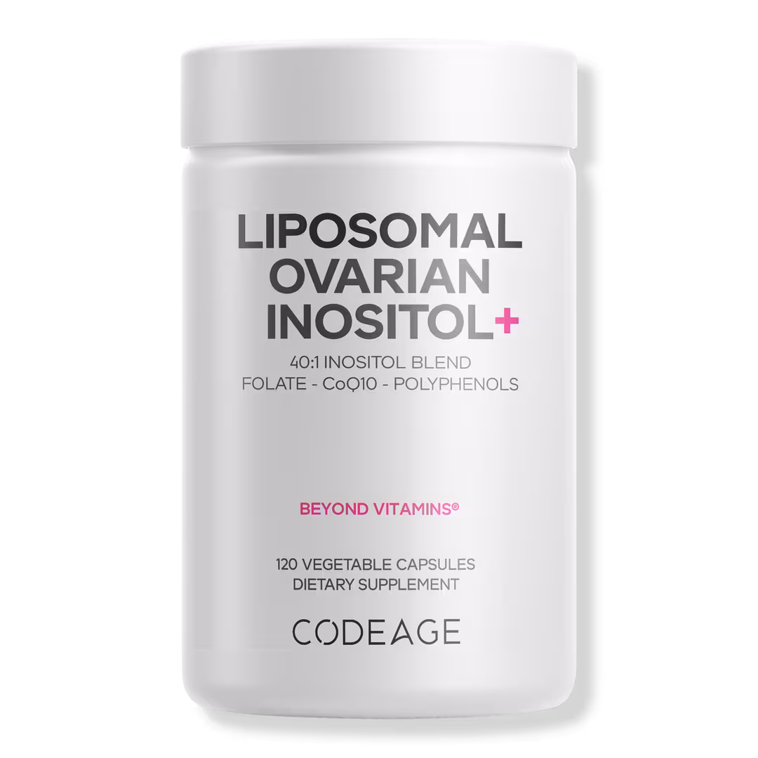 CODEAGE  Liposomal Ovarian Inositol with Folate & CoQ10