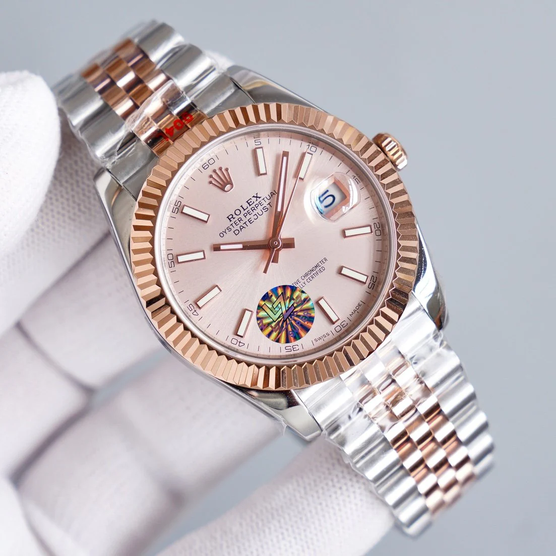 Rolex Watch DATEJUST 41MM TWO-TONE ROSE GOLD JUBILEE BRACELET