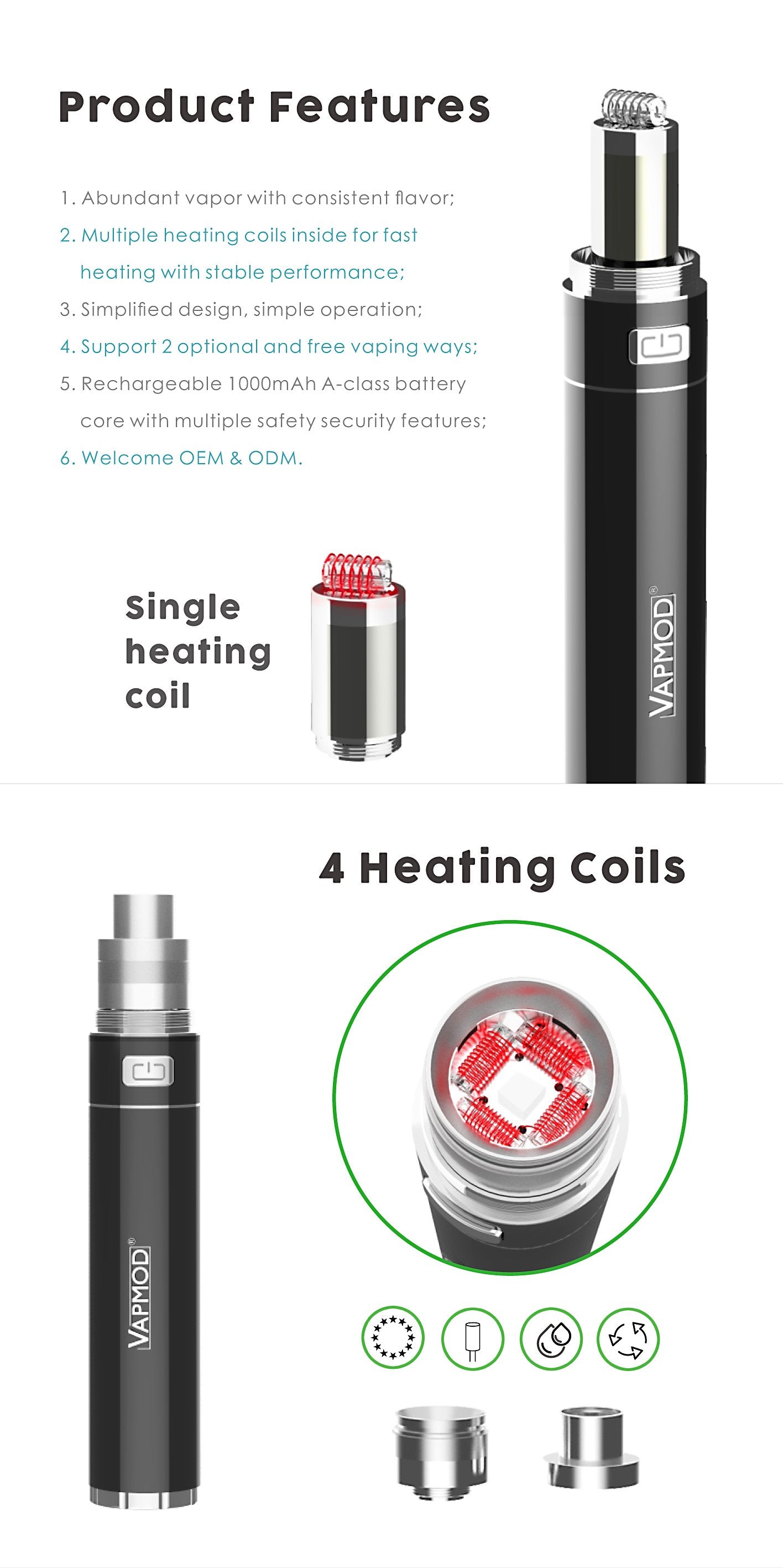 VAPMOD Stoner X Wax Pen