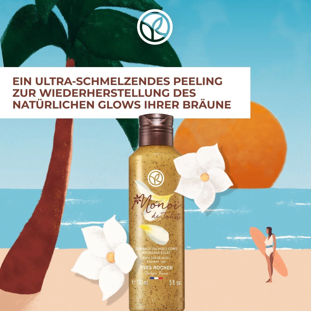 strahlende Bräune