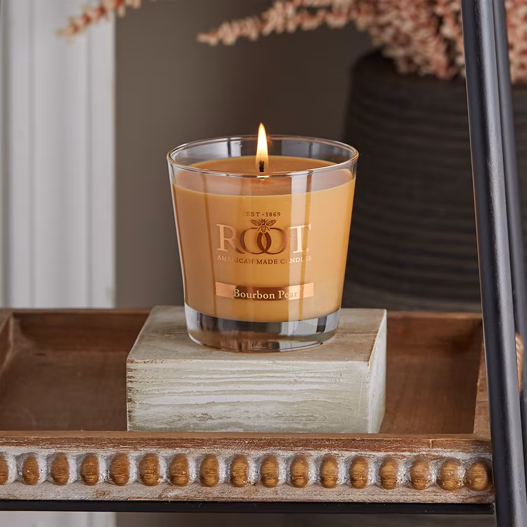 Root Candles  Legacy Collection Luxury Scented Candle - Bourbon Pear